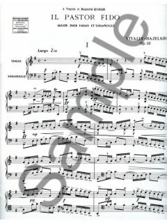 Il Pastor Fido Sonate Op. 13 von Antonio Vivaldi 