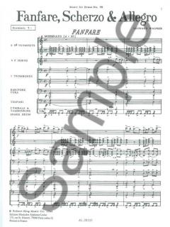 Fanfare Scherzo And Allegro 