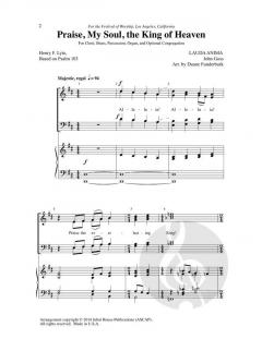 Praise, My Soul, The King Of Heaven von John Goss (Download) 