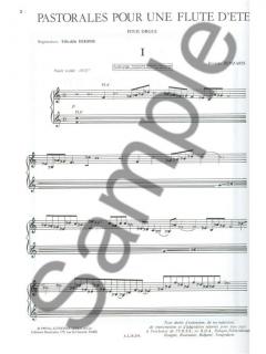 Pastorales pour Une Flute D'Ete von Zemzaris 