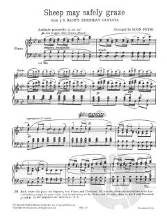 Schafe können sicher weiden von Johann Sebastian Bach 