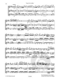 Konzertantes Trio Nr. 3 A-Dur von Georg Abraham Schneider 