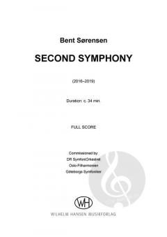 Second Symphony von Bent Sørensen 