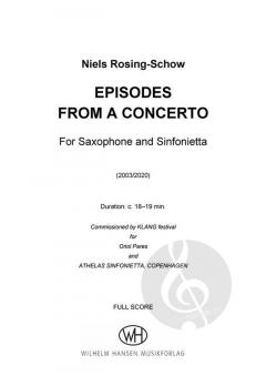 Episodes From A Concerto von Niels Rosing-Schow 