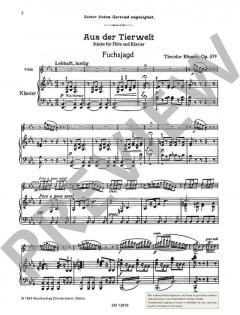 Aus der Tierwelt op. 57a von Theodor Blumer 