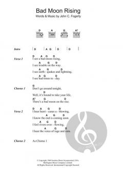 Bad Moon Rising von Creedence Clearwater Revival (Download) 