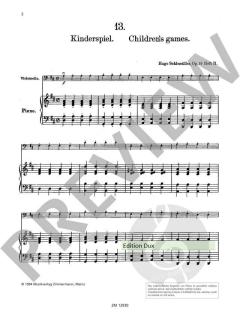 Die allerersten Vortragsstücke op. 19 Heft 2 von Hugo Schlemüller für Violoncello und Klavier op. 19 im Alle Noten Shop kaufen