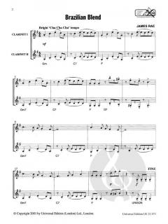 Latin Clarinet Duets von James Rae 