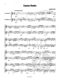Latin Clarinet Duets von James Rae 
