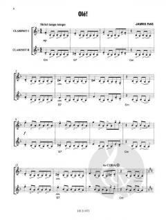 Latin Clarinet Duets von James Rae 