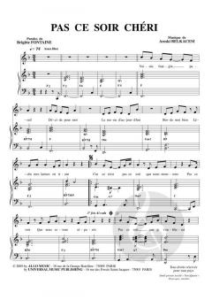 Pas Ce Soir Chéri 