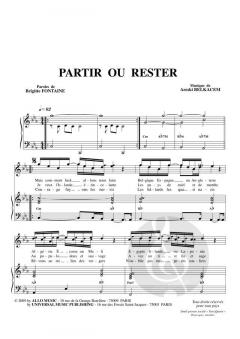 Partir Ou Rester 
