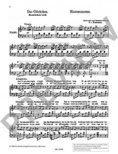 Fünf berühmte russische Lieder 