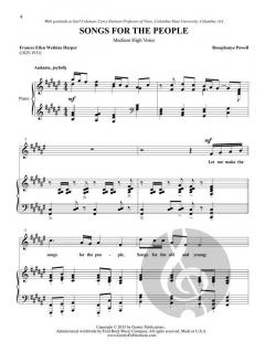 Miss Wheatley's Garden (Medium High Voice) von Rosephanye Powell 