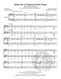 Make Me A Channel Of Your Peace von Sebastian Temple (Download) 