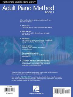 Adult Piano Method Book 1 Book/CD Pack von Phillip Keveren 