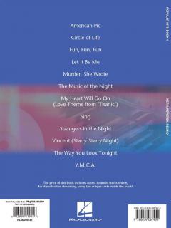 Adult Piano Method Popular Hits Book 1 Book/Online Audio Pack von Phillip Keveren 