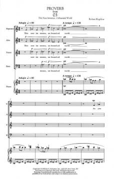 Proverb (Robert Kapilow) 
