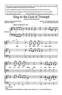 Sing To The God Of Triumph (Georg Friedrich Händel) 