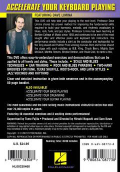 Accelerate Your Keyboard Playing DVD von Dave Limina 
