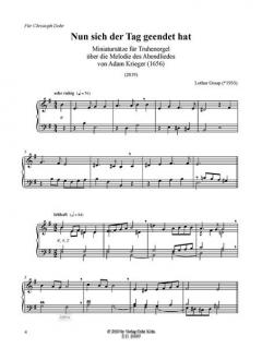 Nun sich der Tag geendet hat von Lothar Graap 