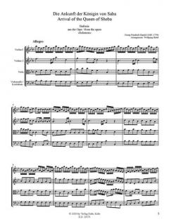 Ankunft der Königin von Saba von Georg Friedrich Händel 