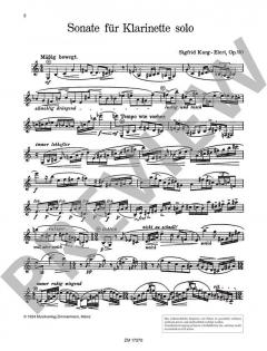 Sonate op. 110 von Sigfrid Karg-Elert 