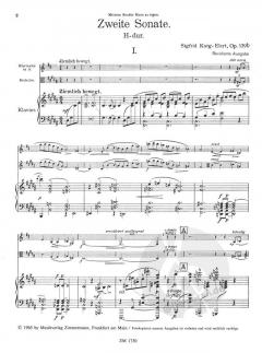 2. Sonate H-Dur op. 139b von Sigfrid Karg-Elert 