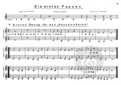 Elementarschule für Bläser im Violinschlüssel Bb von Georg Bauer 