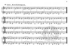 Elementarschule für Bläser im Violinschlüssel Bb von Georg Bauer 