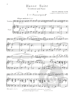 Hasse Suite von Johann Adolf Hasse 