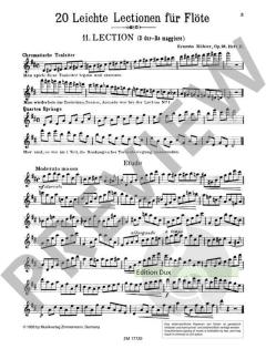 20 leichte und melodische Lektionen op. 93 Heft 2 von Ernesto Köhler 