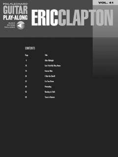Guitar Play-Along Vol. 41: Eric Clapton von Eric Clapton 