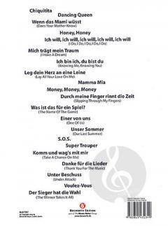 Mamma Mia! Musical - Deutsche Ausgabe von ABBA 