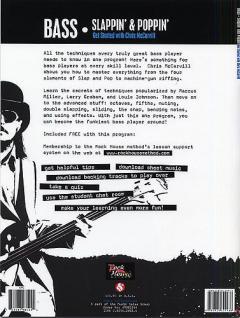 Bass Slappin' & Poppin' (Book/DVD) (Chris McCarvill) 