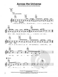 First 50 Songs by the Beatles You Should Play on Ukulele im Alle Noten Shop kaufen