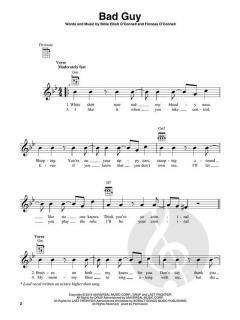 Billie Eilish for Ukulele im Alle Noten Shop kaufen