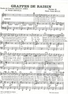 Grappes De Raisin 