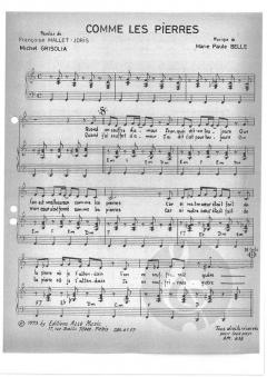 Comme Les Pierres 