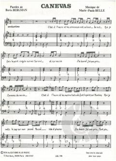 Canevas von Boris Bergman 