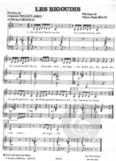 Les Bigoudis von Francoise Mallet-Joris 