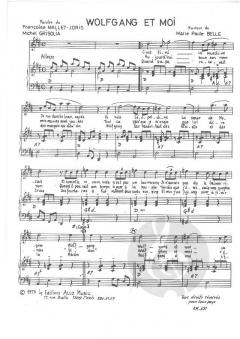 Wolgfang Et Moi von Francoise Mallet-Joris 