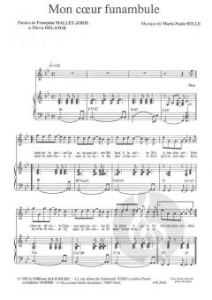 Mon Coeur Funambule von Pierre Delanoe 