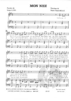 Mon Nez von Serge Lama 