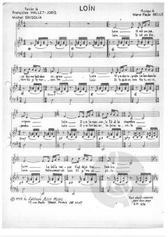 Loin von Francoise Mallet-Joris 