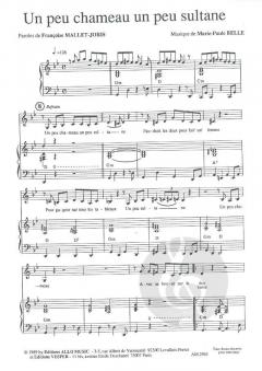 Un Peu Chameau Un Peu Sultane 