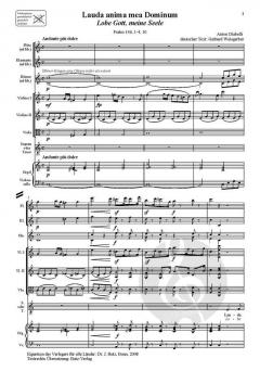 Lauda anima mea Dominum von Anton Diabelli 