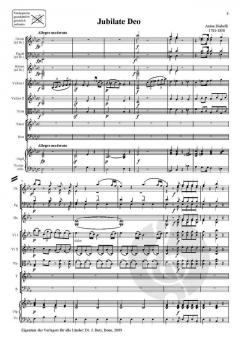Jubilate Deo op. 133 von Anton Diabelli 