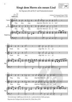 Singet Lob unserm Gott von Andreas Unterguggenberger 