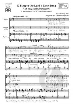 O Sing to the Lord a new Song von Colin Mawby 